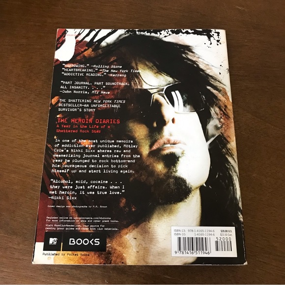 The Heroin Diaries A Year in the Life of a Shattered Rockstar, Nikki Sixx - Picture 3 of 7
